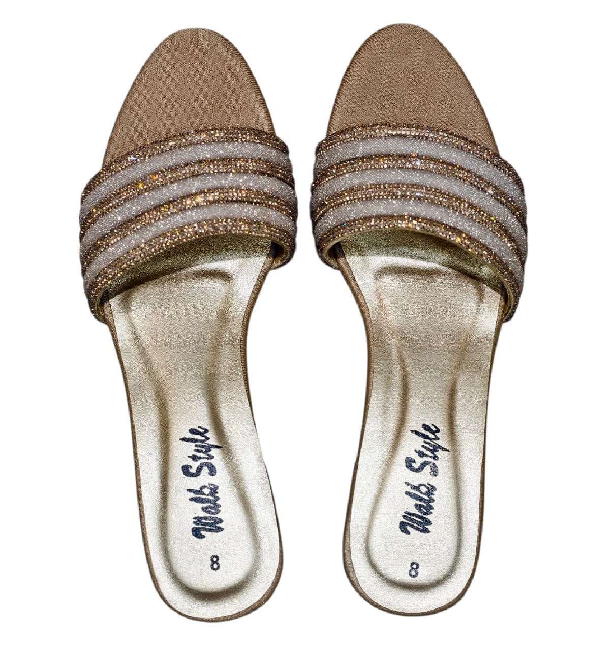 WhatsApp Image 2026-05-06 at 11.52.23 AM (15) Glimmering Block Heel Mules - Image 1