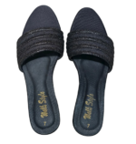 Glimmering Block Heel Mules - Image 2